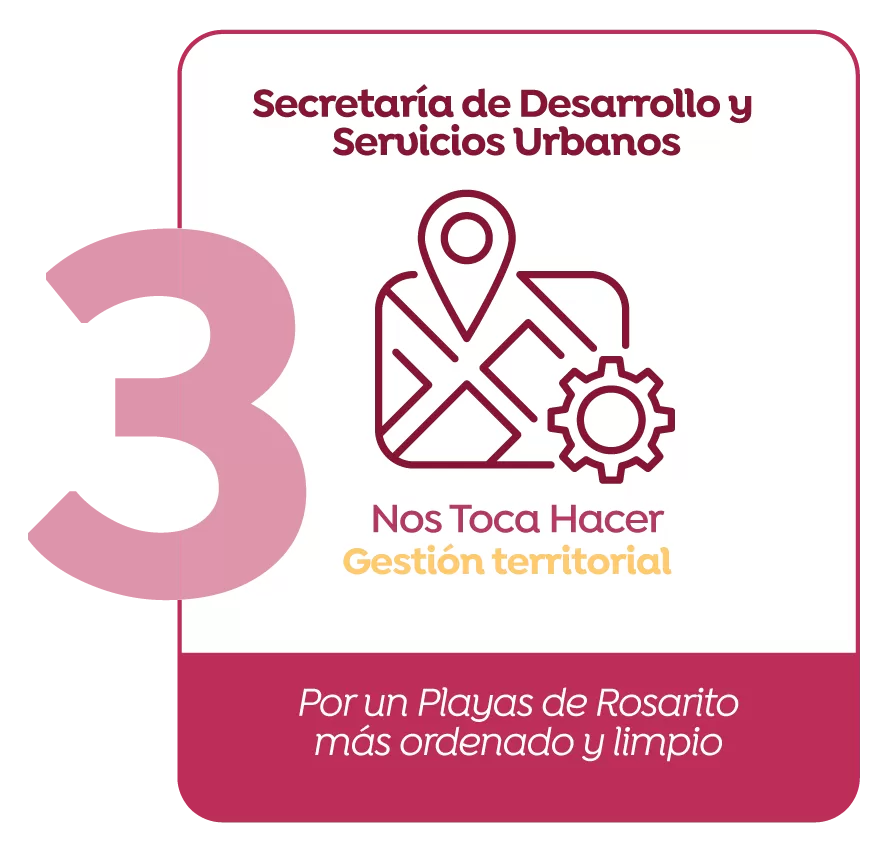 3er Eje Secretaria de Desarrollo y Servicios Urbanos